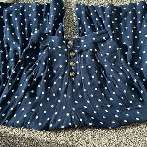 American Eagle polka dot pants